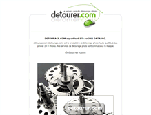 Tablet Screenshot of detourage.com